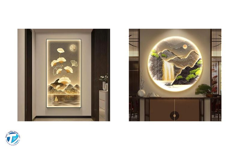 Tham khảo thêm một số mẫu tranh điện phong cảnh đẹp